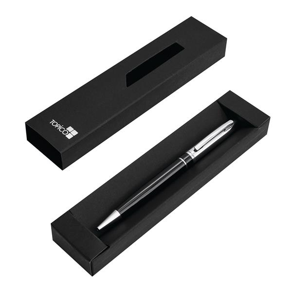 SILVER LINe - Długopis metalowy - czarny