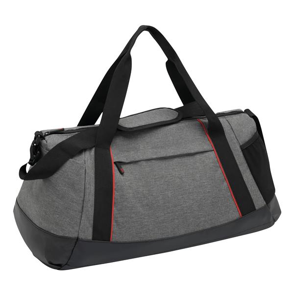 SPLIT GYM - Torba sportowa - czerwony, szary