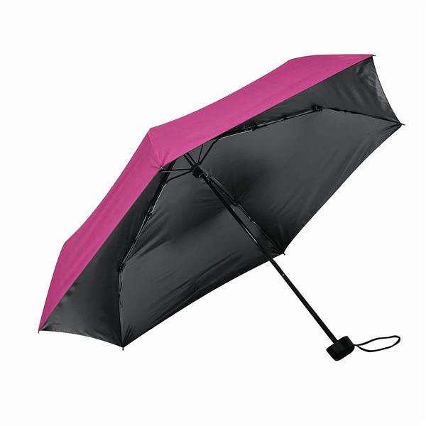 SUNDANCE - Parasol kieszonkowy - ciemnoróżowy