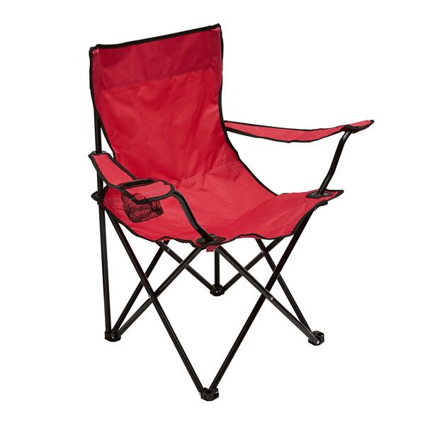 SUNNY DAY - Krzesło kempingowe - czerwony