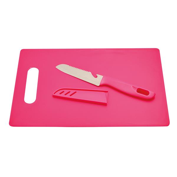 SUNNY - Deska do krojenia - różowy