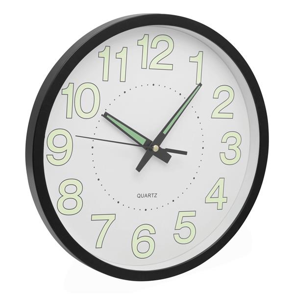 SUN - Zegar ścienny - biały, czarny