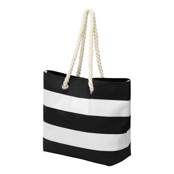 Sylt - Torba plażowa - biały, czarny