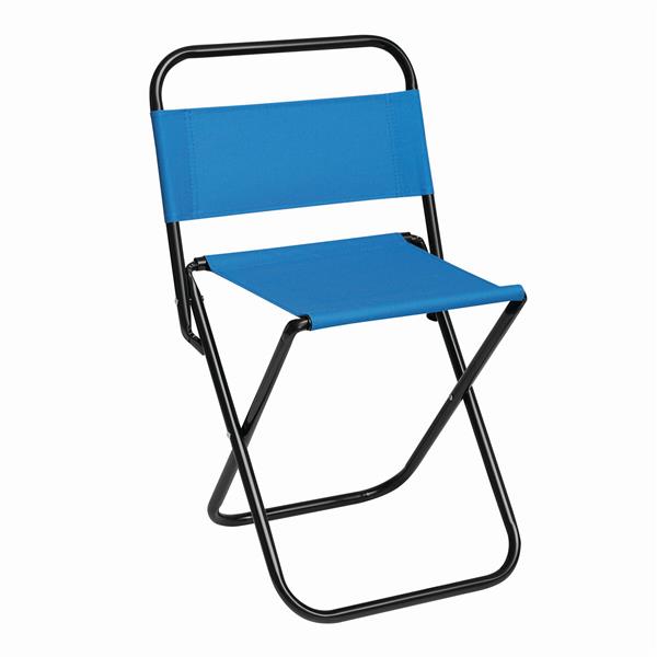 TAKEOUT - Składane krzesło kempingowe - niebieski
