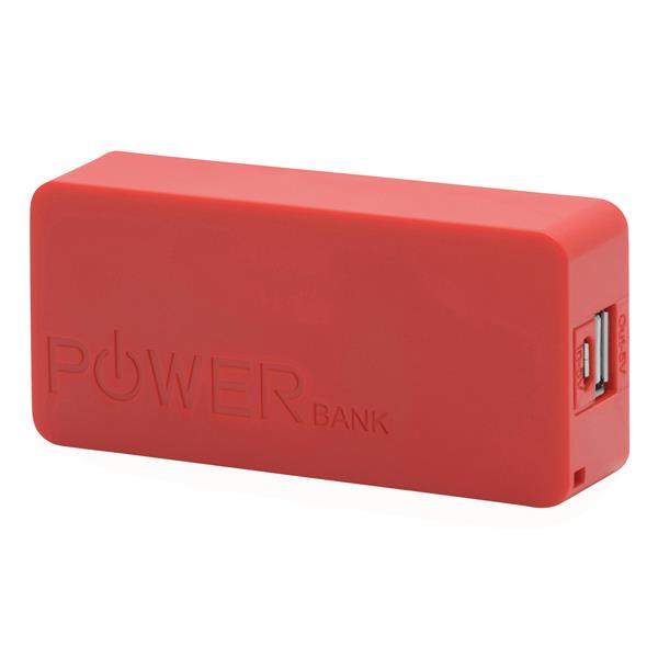 TOP ENERGY - Powerbank - czerwony