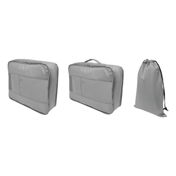 TRAVEL ATTENDANT - Zestaw podróżny - szary