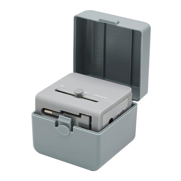 TRAVEL MATE - Adapter podróżny - szary