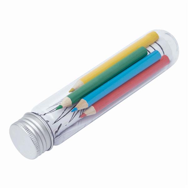 TUBY - Zestaw do kolorowania - srebrny, transparentny