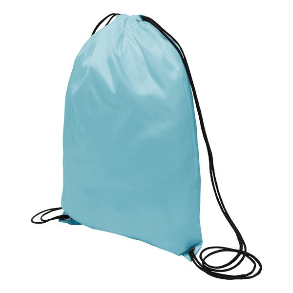 Town - Plecak-worek na sznurek - jasnoniebieski