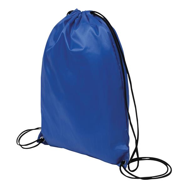 Town - Plecak-worek na sznurek - niebieski