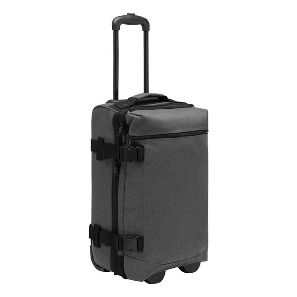 VISBY - Torba podróżna na kółkach - czarny, szary