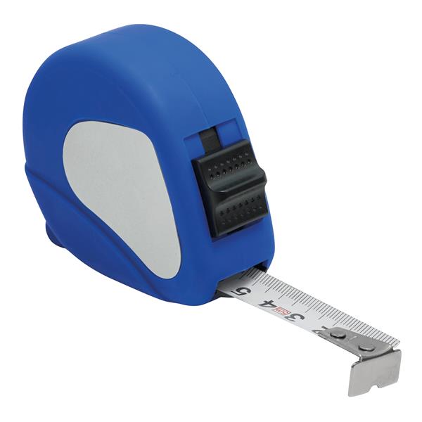 WORKER - Miara 5 m - niebieski, srebrny