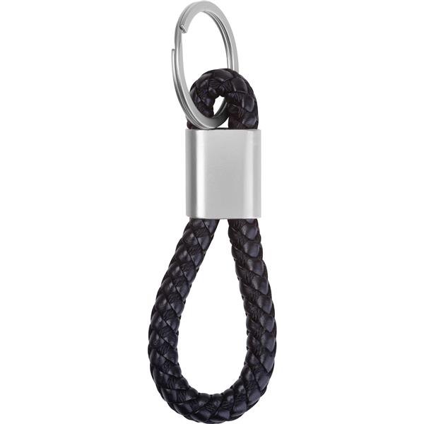 Brelok z PU ERNEST - czarny