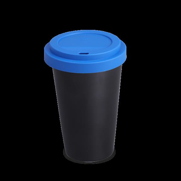 Freedom Classic 280ml satin black/niebieski