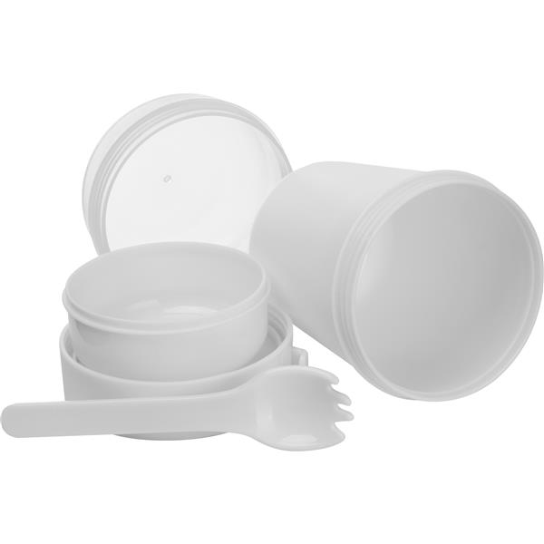 Kubek na jogurt 750 ml MARIANA - biały