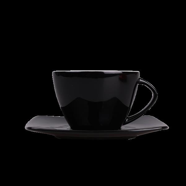 Luna Set 220ml czarny/biały