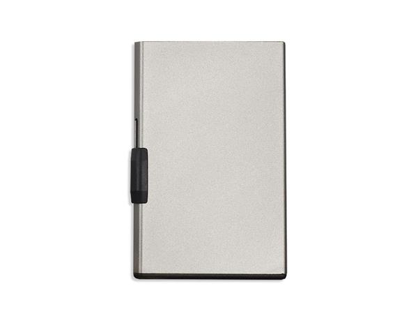 Magnetyczne etui na karty kredytowe RFID 225010835 - szary - ciemny