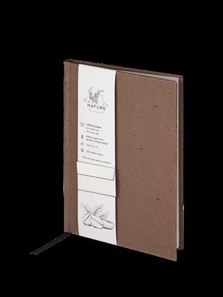 Notes Eko z kawy 209733902 - brązowy