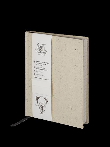 Notes Eko z odchodów słonia 209734432 - ecru