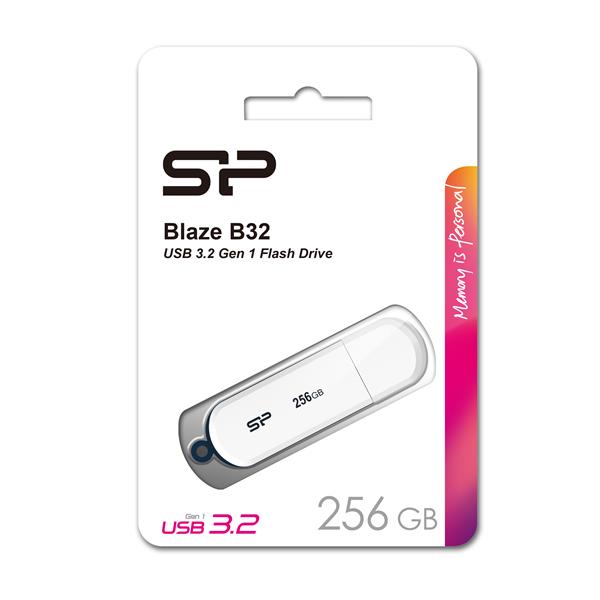 PENDRIVE B32, 256GB 3.2 SILICON POWER - biały