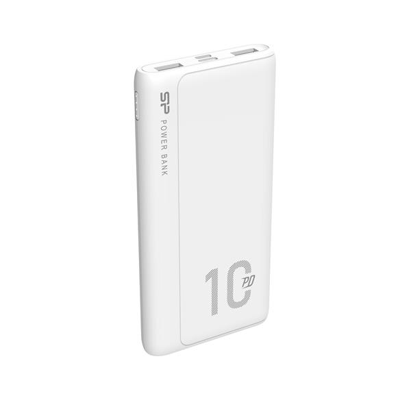 POWER BANK QP15 10000 MAH SILICON POWER - biały