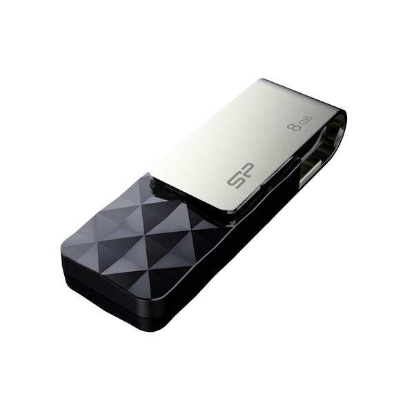 Pendrive Blaze B30, 8GB 3.1 Silicon Power - czarny
