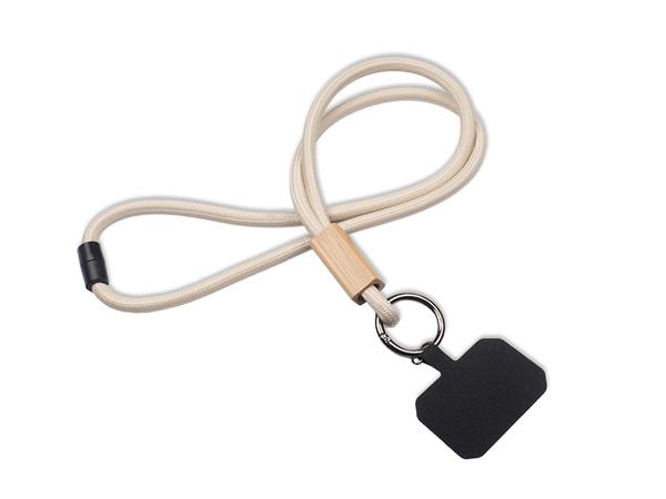 Smycz do telefonu 230635934 - caffe latte