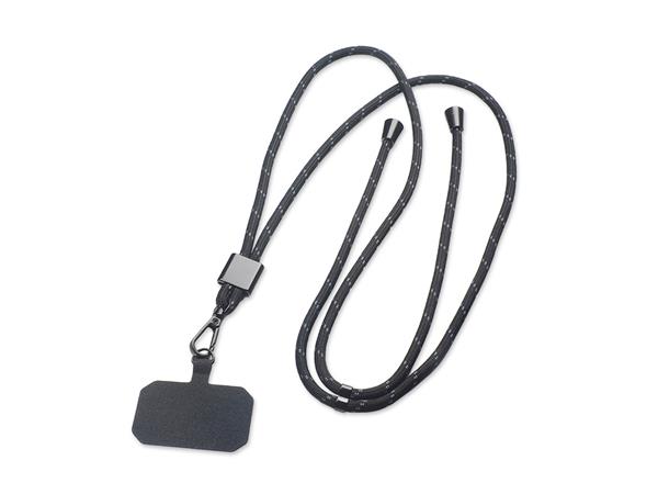 Smycz do telefonu 230936001 - czarny