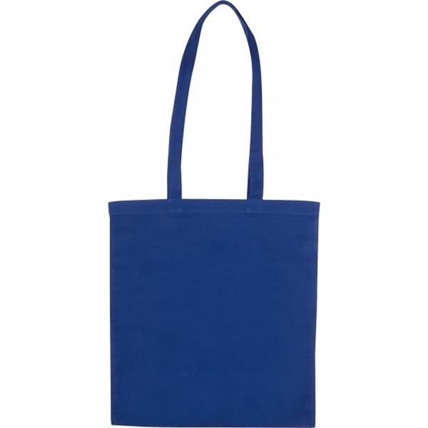 Torba bawełniana z długimi uszami 140 g/m2 COPENHAGEN - niebieski