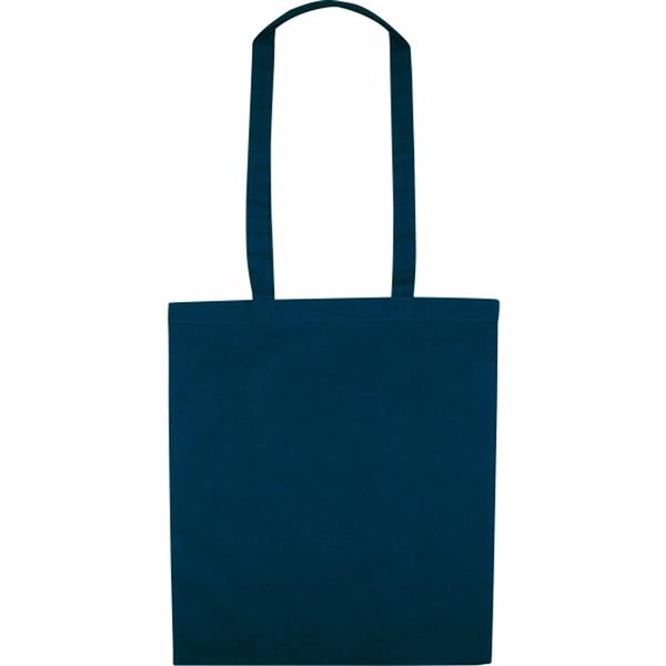 Torba bawełniana z długimi uszami 180 g/m2 BRANSLEY - granatowy