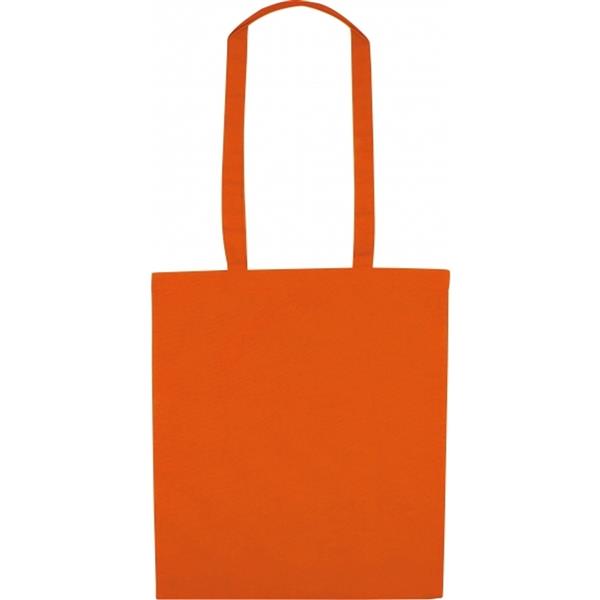 Torba bawełniana z długimi uszami 180 g/m2 BRANSLEY - pomarańczowy