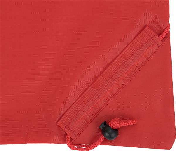 Torba na zakupy składana 190T ELDORADO - czerwony