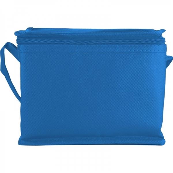 Torba termiczna non woven na 6 puszek 330 ml NIEBY - niebieski