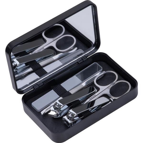 Zestaw do manicure STACY - czarny