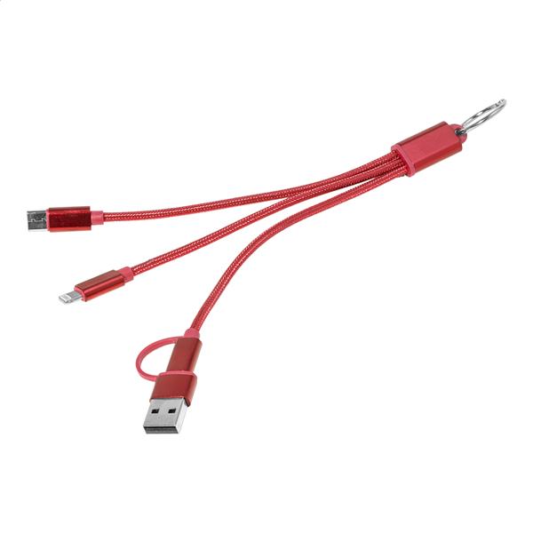 brelok kabel ładujący USB Rafob