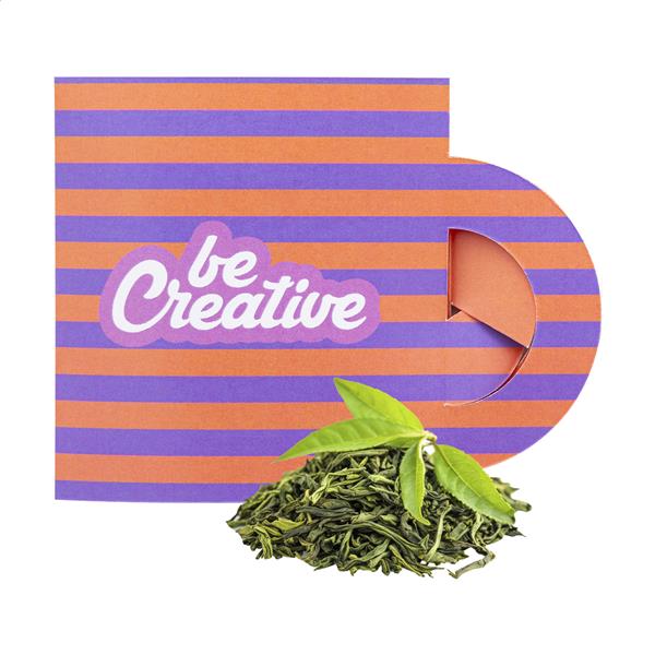 niestandardowa torebka herbaty, zielona herbata CreaTea Mug