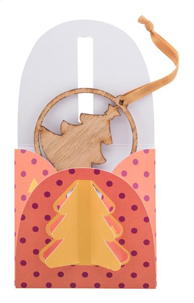 personalizowana koperta na ozdobę choinkową TreePack