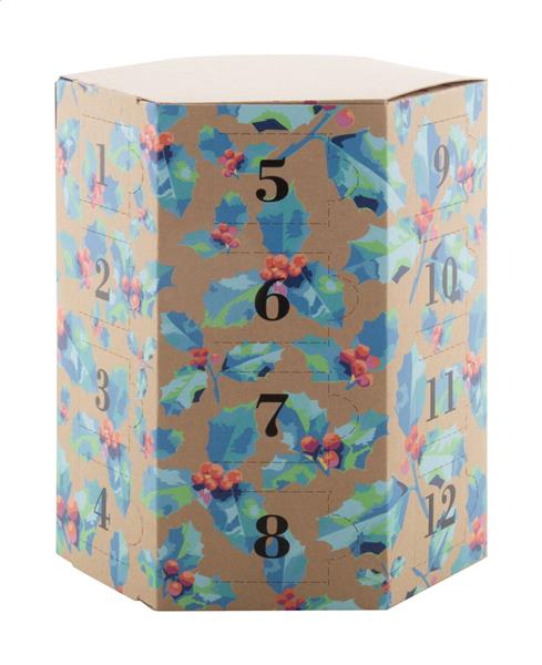 personalizowany kalendarz adwentowy HeXmas Eco