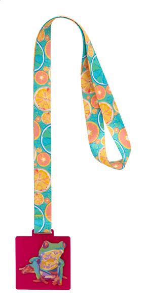 personalizowany medal Subdal Colour Square