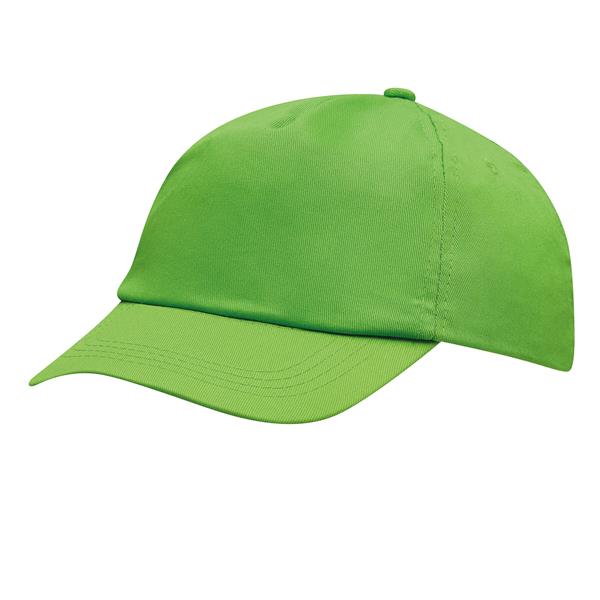 FAVOURITE - 5-segmentowa czapka - jasnozielony