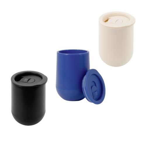 ADLINGTON. Podwójnie ścienna, szczelna kubek podróżny z PP