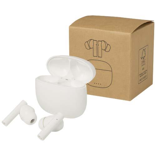 Alterf zestaw słuchawkowy True Wireless z technologią Bluetooth® z tworzyw sztucznych pochodzących z recyklingu i silikonowym