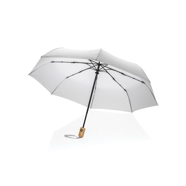 Bambusowy parasol automatyczny 21" AWARE™ RPET - P850.613