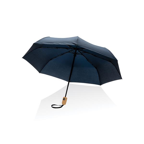 Bambusowy parasol automatyczny 21" AWARE™ RPET - P850.615