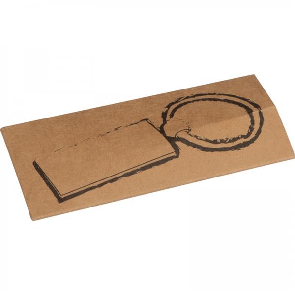 Brelok metalowy CECILIA - szary