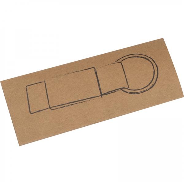 Brelok metalowy MARC - czarny