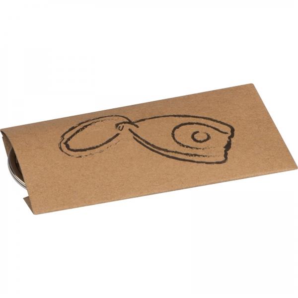 Brelok metalowy TERRENCE - szary