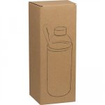 Butelka szklana z pokrowcem 1000 ml JESSICA - czarny