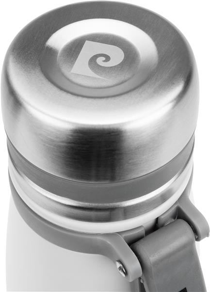 Butelka termiczna stalowa Pierre Cardin 650 ml - biały