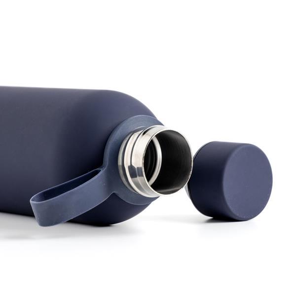 Butelka termosowa o pojemności 500 ml z gumowym wykończeniem / Thermal